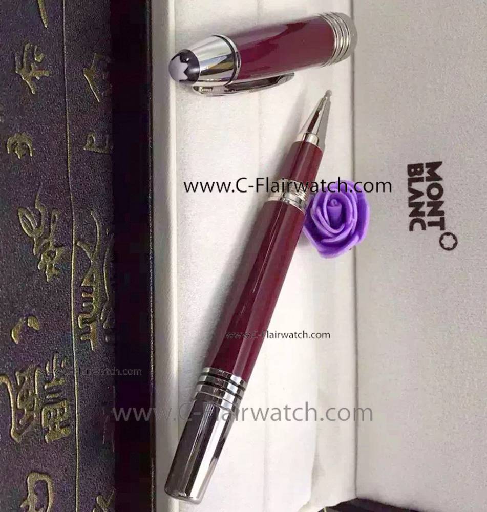 Mont Blanc John F Kennedy Red Fineliner Pens Replica